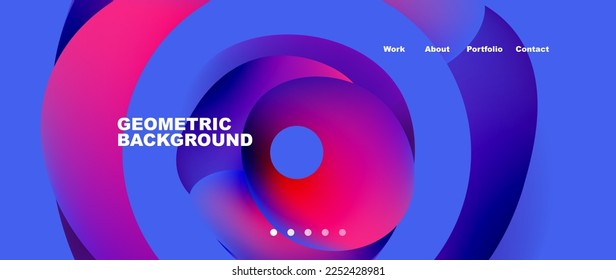 Liquid fluid shapes with flowin gradients abstract backgrounds. Vector illustration for wallpaper, banner, background, leaflet, catalog, cover, flyer