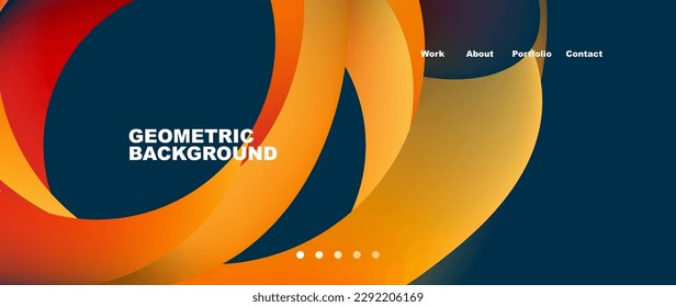 Liquid fluid shapes with flowin gradients abstract backgrounds. Vector illustration for wallpaper, banner, background, leaflet, catalog, cover, flyer