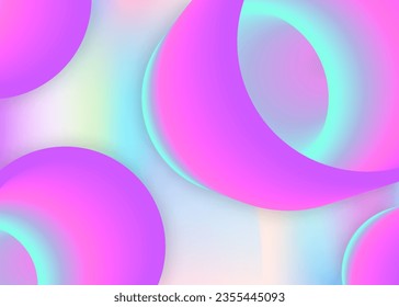 Líquido líquido. Tarjeta suave, marco de presentación. Malla gradiente vívida. Fondo holográfico en 3d con moderna combinación de moda. Fondo líquido líquido con elementos dinámicos y formas.