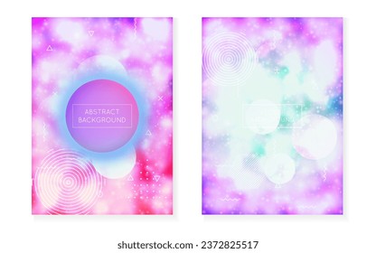 Liquid Fluid. Vibrant Dots. Dynamic Flyer. Blue Space Texture. Hipster Shape. Tech Business Composition. Magic Graphic. Abstract Presentation. Purple Liquid Fluid