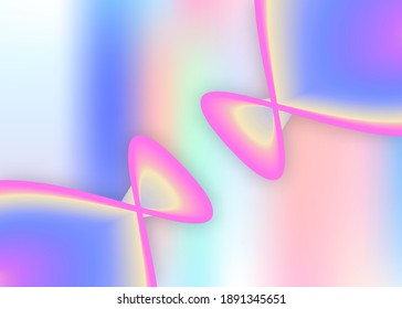 Líquido líquido. Malla gradiente vívida. Fondo holográfico en 3d con moderna combinación de moda. Presentación minimalista, diseño de portada. Fondo líquido líquido con elementos dinámicos y formas.