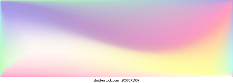Liquid Fluid Water Vivid Smooth Surface. Color Curve Light Pastel Wavy Background. Colorful Rainbow Sunset Vibrant Sunrise Gradient Mesh. Blurred Multicolor Sky Bright Dynamic Gradient Backdrop.