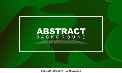 Liquid Geometric Abstract Background. Fluid shapes with gradient elements for cover book, banner, business card, presentation, print, brochure, poster, flyer, web, landing page. Vector Illustration