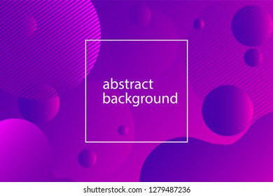 Liquid geometric gradient colorful background.