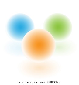 Liquid glass spheres