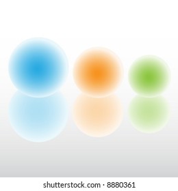 Liquid glass spheres