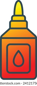 Liquid Glue vector icon. Can be used for printing, mobile and web applications.