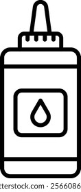 Liquid Glue vector icon. Can be used for printing, mobile and web applications.