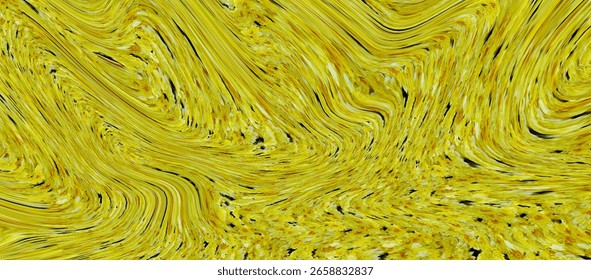 Liquid gold paint flows smoothly on white paper, creating a luxurious, shimmering abstract background with elegant metallic textures.