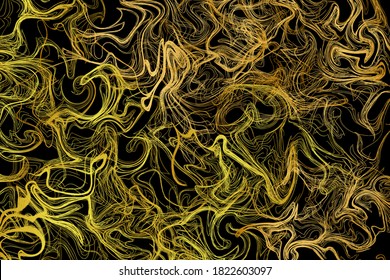 mármol dorado líquido, textura intrincada sobre fondo negro
efecto fractal papel tapiz tridimensional