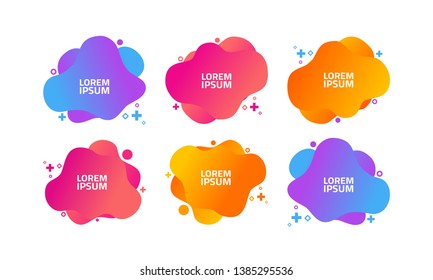 Liquid Gradation Background vector for your company
