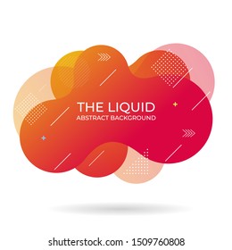 The Liquid Gradient Abstract Background