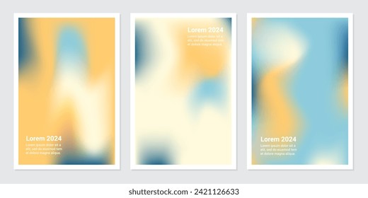 Liquid gradient color background design and Fluid composition. Creative illustration for poster, web, landing, page, cover, ad, greeting, card, promotion.