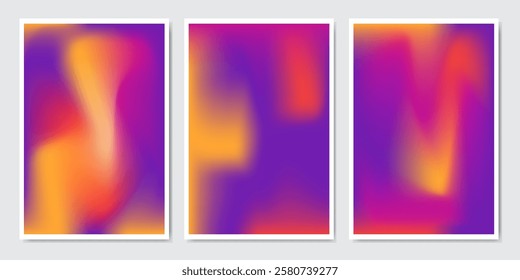 Liquid gradient color background design and Fluid composition. Creative illustration for poster, web, landing, page, cover, ad, greeting, card, promotion.