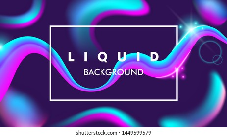 Liquid Gradient color Background, Fluid gradient