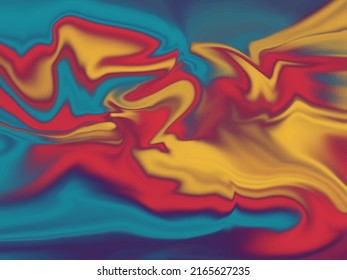 Liquid gradient colorfull background vector design