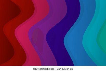 Fundo de cor vívida gradiente líquido.