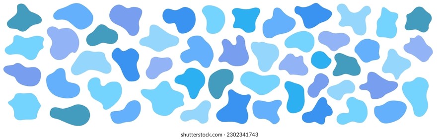 Liquid graphic shape design element. Vector background or liquid abstract geometric modern splash. 