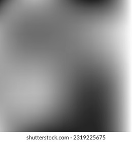 Flüssiger grauer einfarbiger weißer Farbmesh. Trendy Minimal Dunkles Wasser Farbe Farbverlauf Hintergrund. Metallische leere schwarze glatte Oberfläche. Digitales, glattes Aluminium-Vektorunscharf-Tapete.