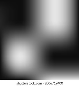 Liquid Grey Trendy Smooth Gradient Mesh. Smooth Metallic Dark Aluminium Blurry Background. Vector Digital Minimal Black Smooth Surface. Silver Empty Watercolor Monochrome Gradient Background.