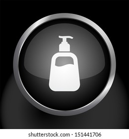 Liquid Hand Soap Icon Symbol