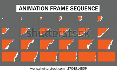 Liquid Hand-Drawn Transition | Frame by Frame Animation Vector Sequence	