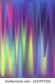 Liquid hologram gradient background. Iridescent pastel holo texture. Holographic vaporwave digital pattern. Pearlescent shiny vector backdrop. Spectrum blur aura gradient fluid surface.
