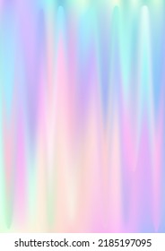Liquid hologram gradient background  Iridescent holo texture  Holographic rainbow neon pattern  Pearlescent vanilla vector backdrop  Spectrum blur aura gradient fluid surface 