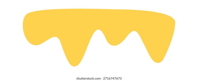 Elemento de projeto de gotejamento de mel líquido
