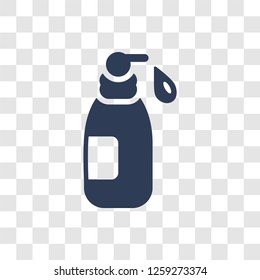 Liquid icon. Trendy Liquid logo concept on transparent background from cleaning collection