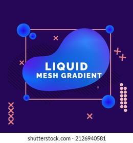 liquid illustration with gradient mesh style,
can be used for your business needs , colour full