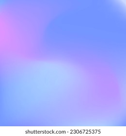 Flüssige Indigo Wavy Sunset Fluid Smooth Oberfläche. Curve Wasser Calm Sky Light Swirl Gradient Mesh. Cold Blurred Dynamic Lavender Farbverlauf Farbverlauf Hintergrund. Violett Blaues rosafarbenes, pastellfarbenes Tapete.