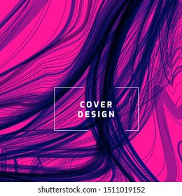 Liquid ink. Abstract background. Blend mode.
