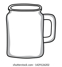 liquid jar glass container icon