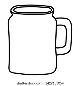 liquid jar glass container icon