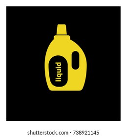 liquid jerrycan icon vector 