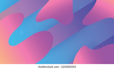 Liquid Layout. Cool Minimal Poster. Purple Plastic Shape. Art Landing Page. Business Illustration. Geometric Texture. Mobile Page. Rainbow Background. Magenta Liquid Layout