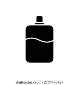 Liquid Level Bottle Minimal Container Icon
