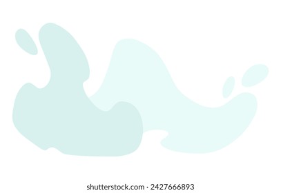 Liquid light color background design. Fluid composition. Creative illustration for poster, landing page, ad, greeting, promotion