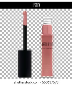 Liquid Lipstick. Vector Illustration.