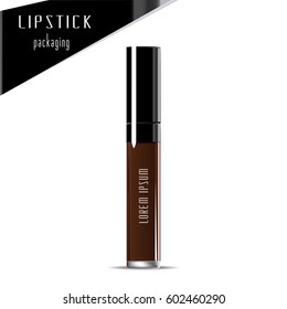 Liquid Lipstick. Vector Illustration.