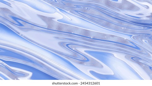 Liquid marble background with golden gloss texture vector design in eps 10