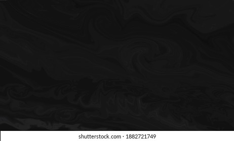 liquid marble black background and gray smoke vector texture abstract pattern