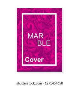 Liquid marble design cover template vector print - colorful marbing, abstract paint texture, can be use for poster, flyer, brochure, set packaging