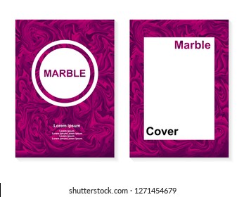 Liquid marble design cover template vector print - colorful marbing, abstract paint texture, can be use for poster, flyer, brochure, set packaging