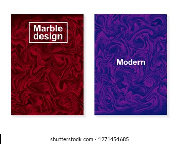 Liquid marble design cover template vector print - colorful marbing, abstract paint texture, can be use for poster, flyer, brochure, set packaging