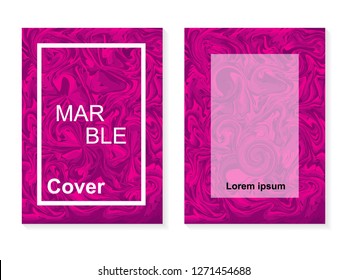 Liquid marble design cover template vector print - colorful marbing, abstract paint texture, can be use for poster, flyer, brochure, set packaging