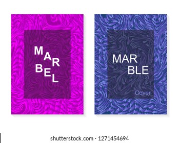 Liquid marble design cover template vector print - colorful marbing, abstract paint texture, can be use for poster, flyer, brochure, set packaging