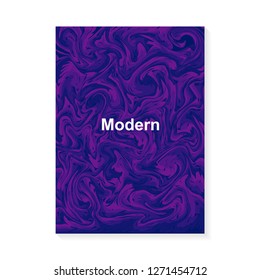 Liquid marble design cover template vector print - colorful marbing, abstract paint texture, can be use for poster, flyer, brochure, set packaging