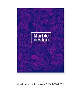 Liquid marble design cover template vector print - colorful marbing, abstract paint texture, can be use for poster, flyer, brochure, set packaging